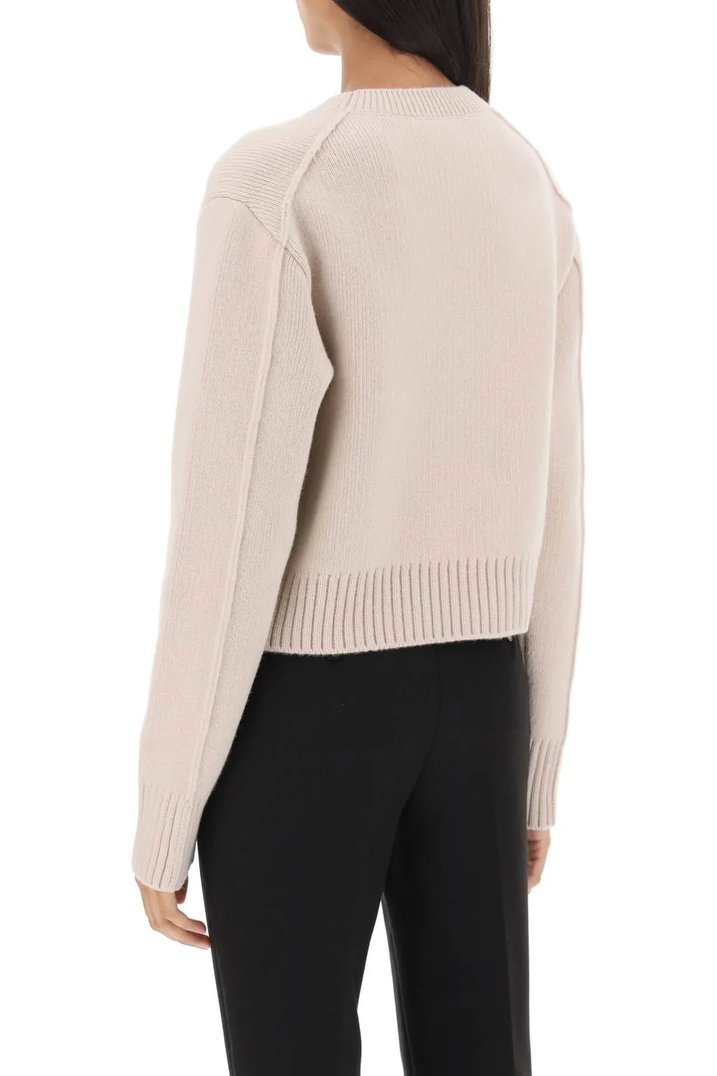 Round Neck Knitted Sweater