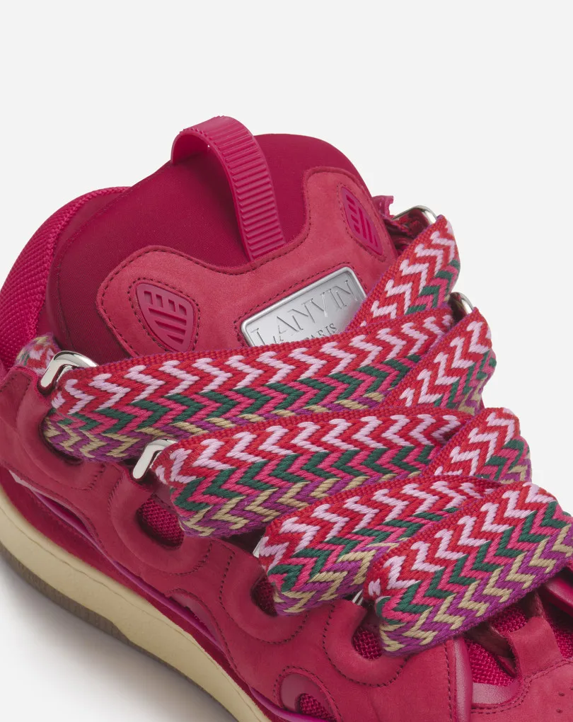 Curb Chunky Leather Sneakers