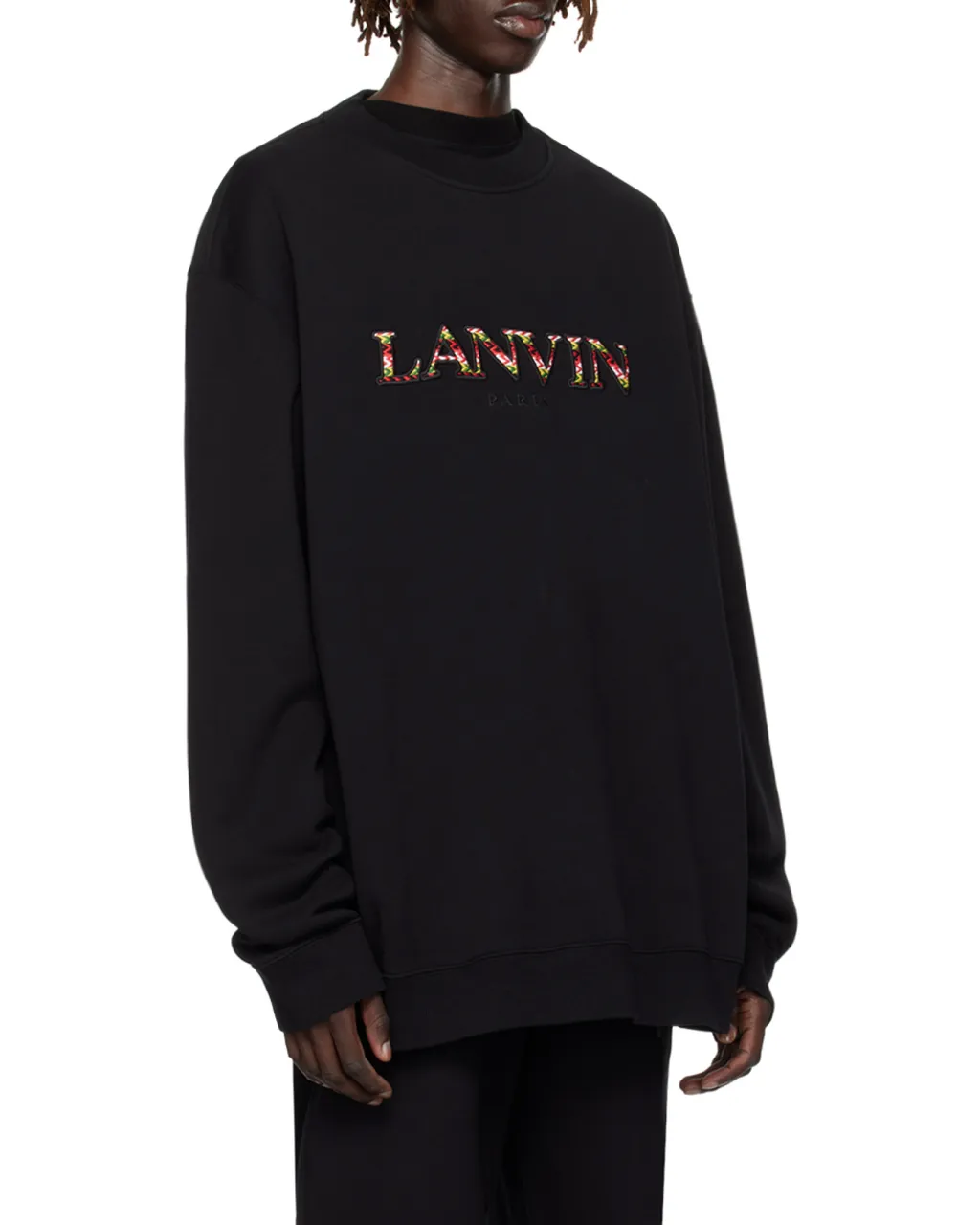 Logo Embroidered Crewneck Sweatshirt