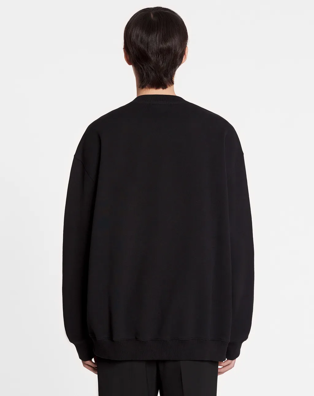 Logo Embroidered Crewneck Sweatshirt