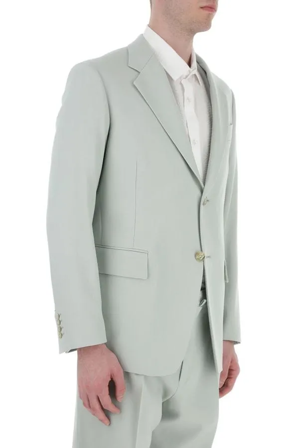 Single-Breasted Wool Blazer