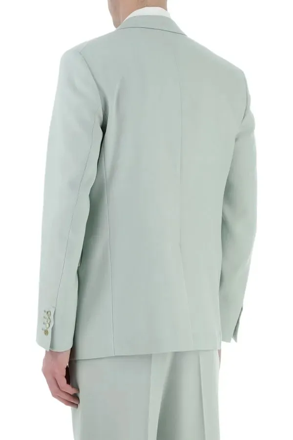 Single-Breasted Wool Blazer