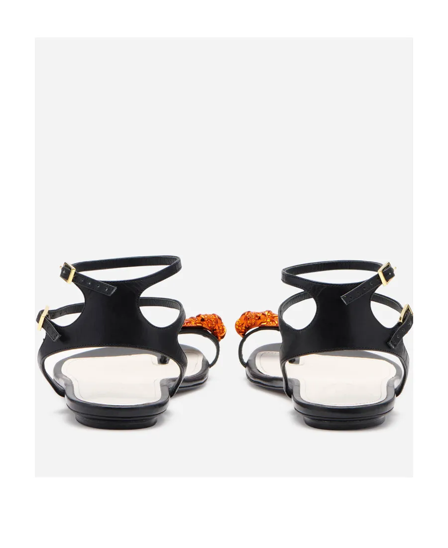 Logo Flat Sandals