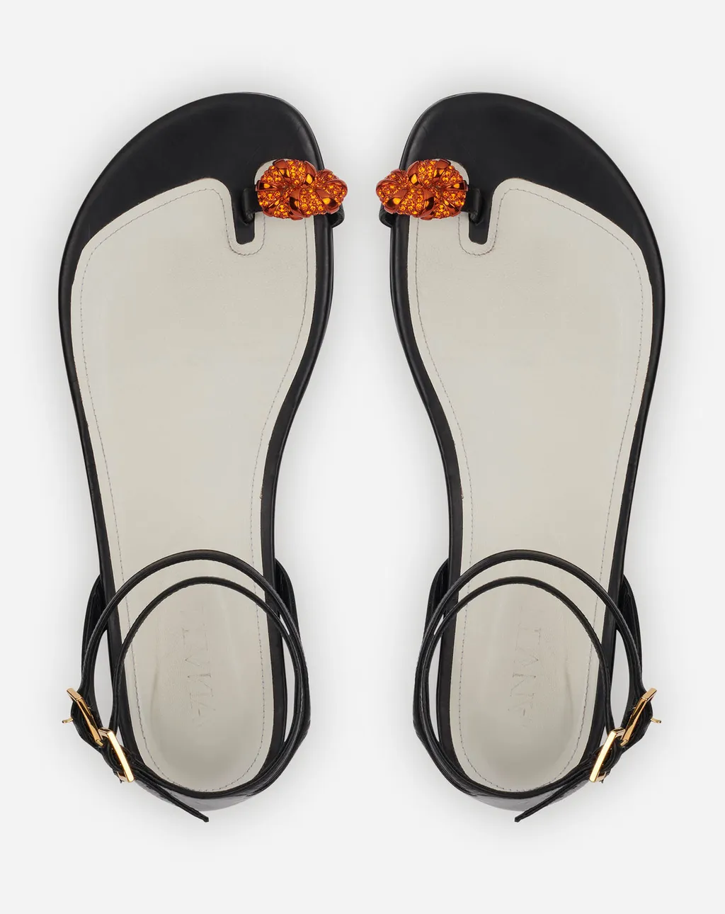 Logo Flat Sandals