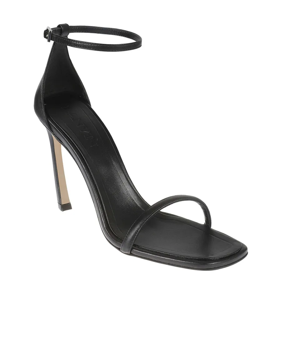 Logo High-Heeled Sandals