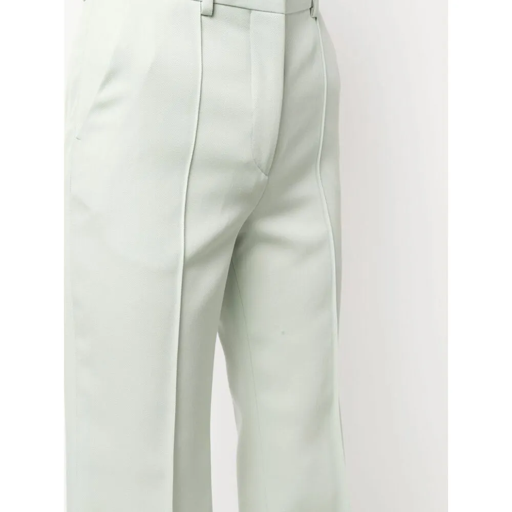 High Waist Flared Trousers