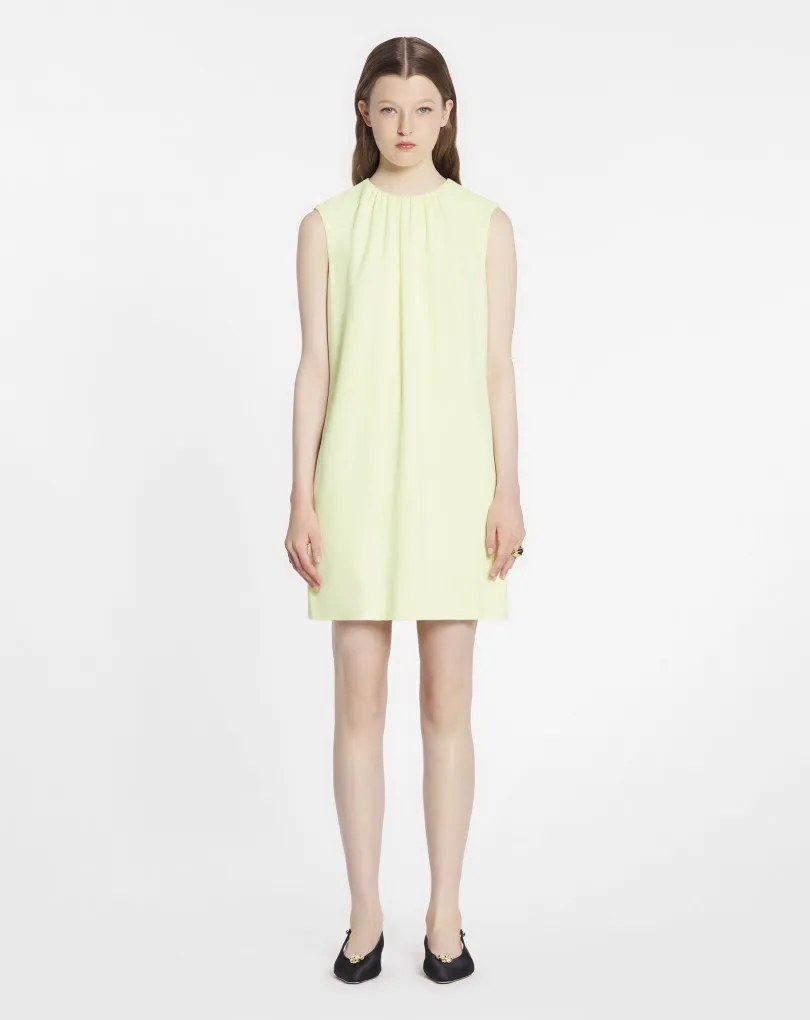 Crewneck Sleeveless Dress