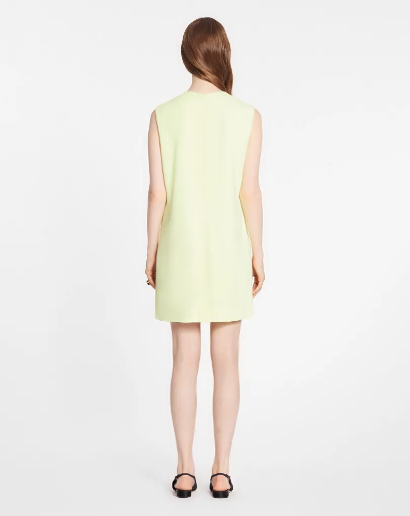 Crewneck Sleeveless Dress