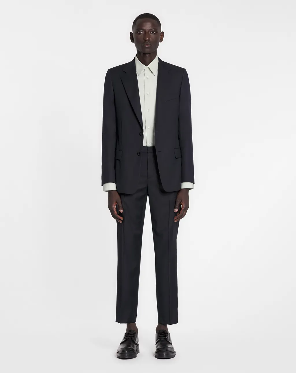 Single-Breasted Long-Sleeved Blazer