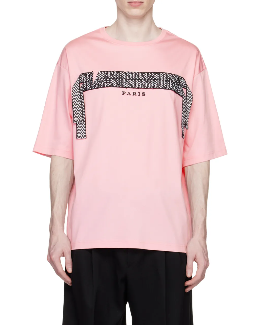 Crazy Curb Lace Logo T-Shirt