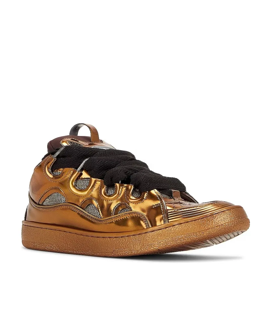 Curb Lace-Up Sneakers