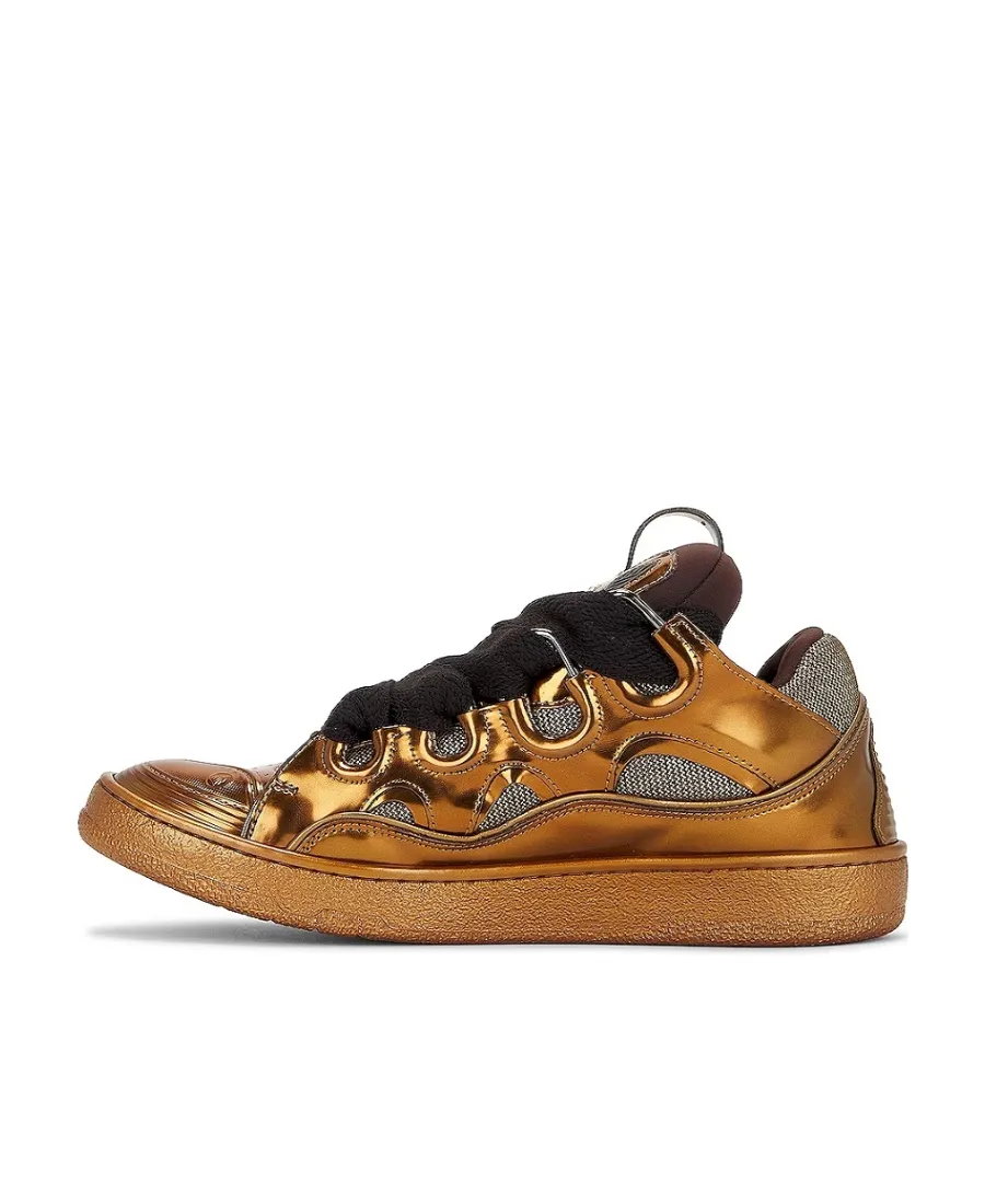 Curb Lace-Up Sneakers