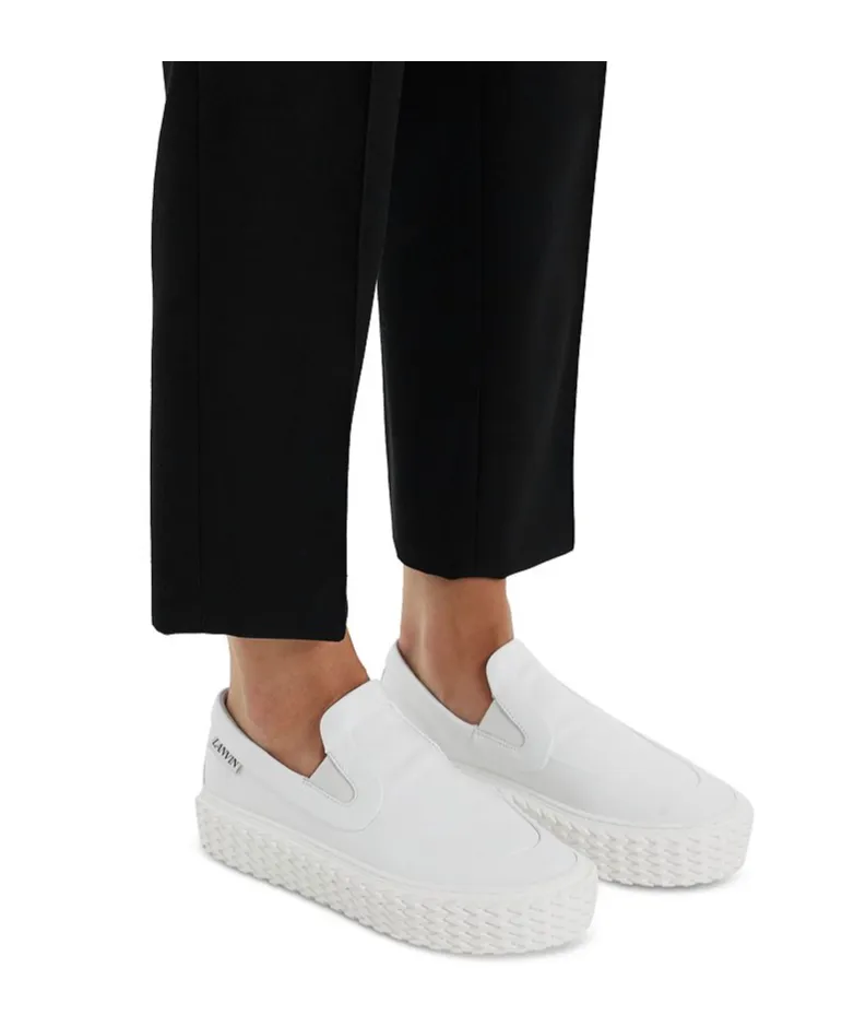 Round-Toe Sneakers