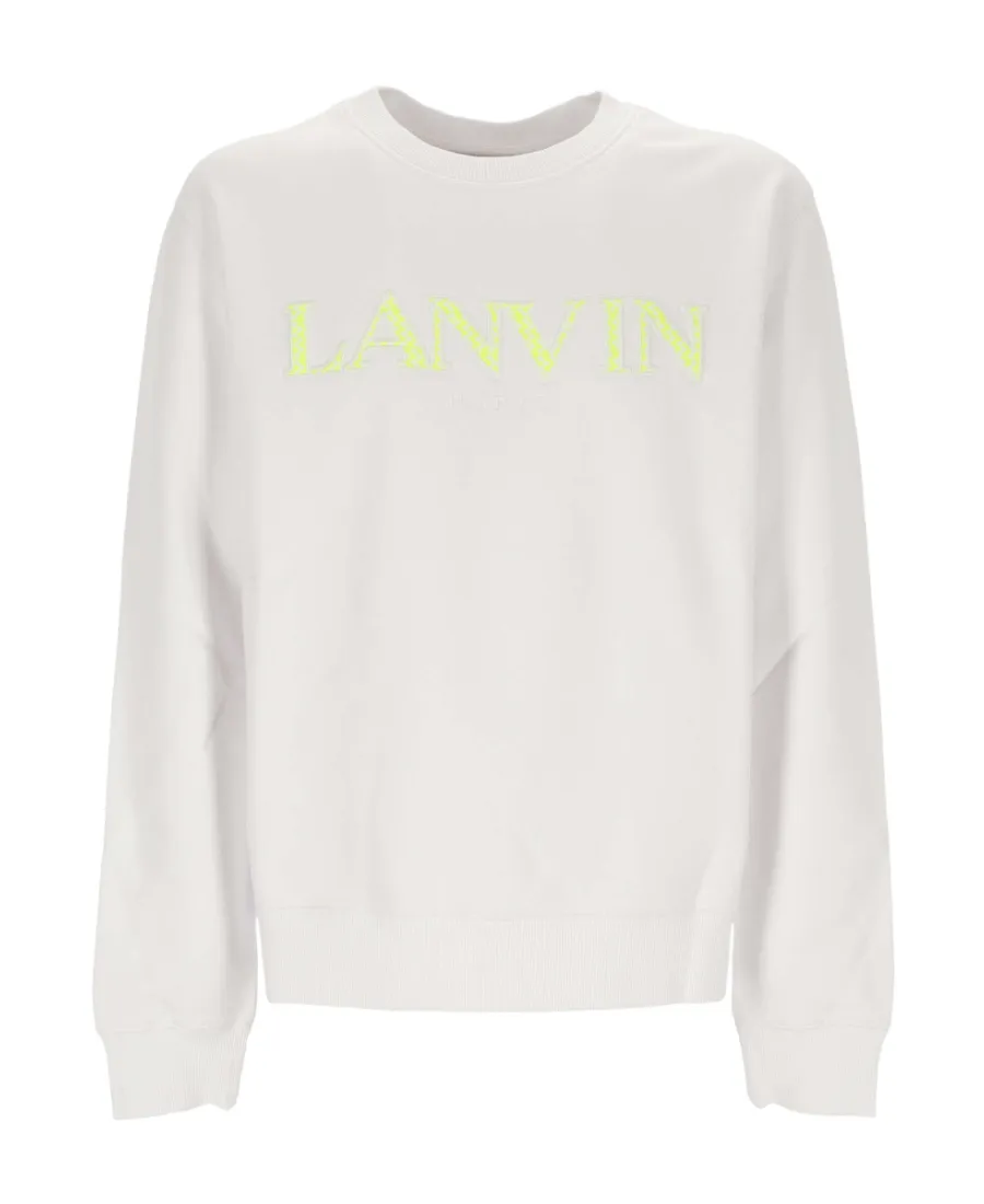 Logo Embroidered Crewneck Sweatshirt