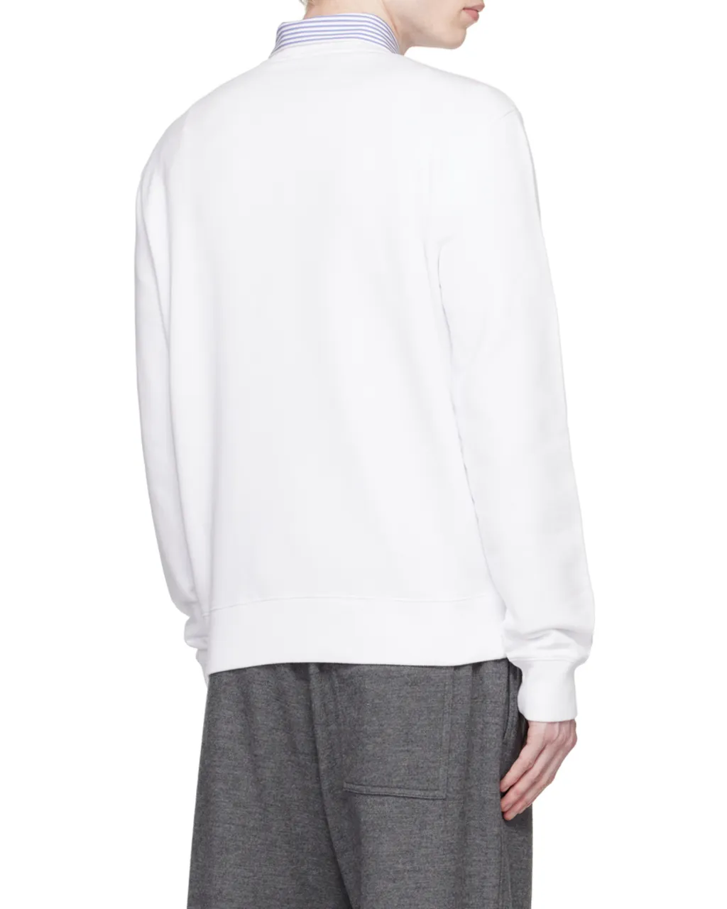 Logo Embroidered Crewneck Sweatshirt
