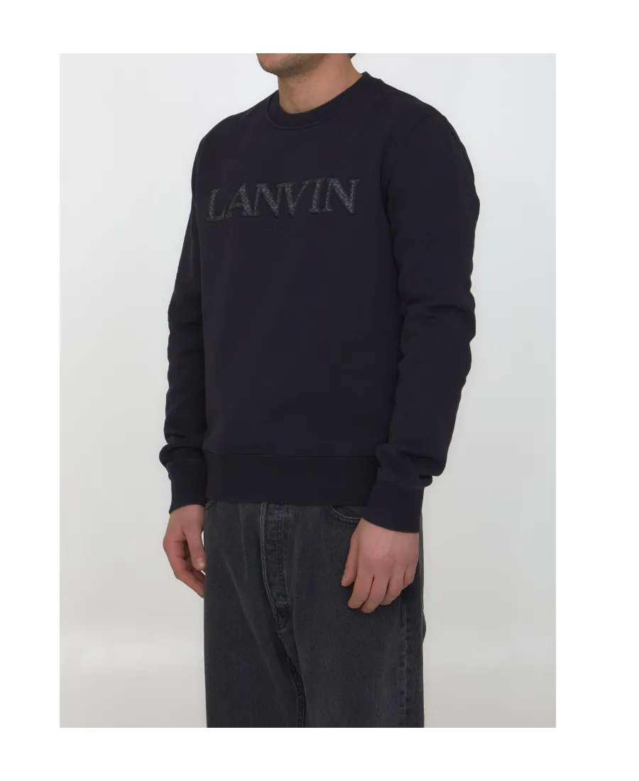 Embroidered-Logo Sweatshirt