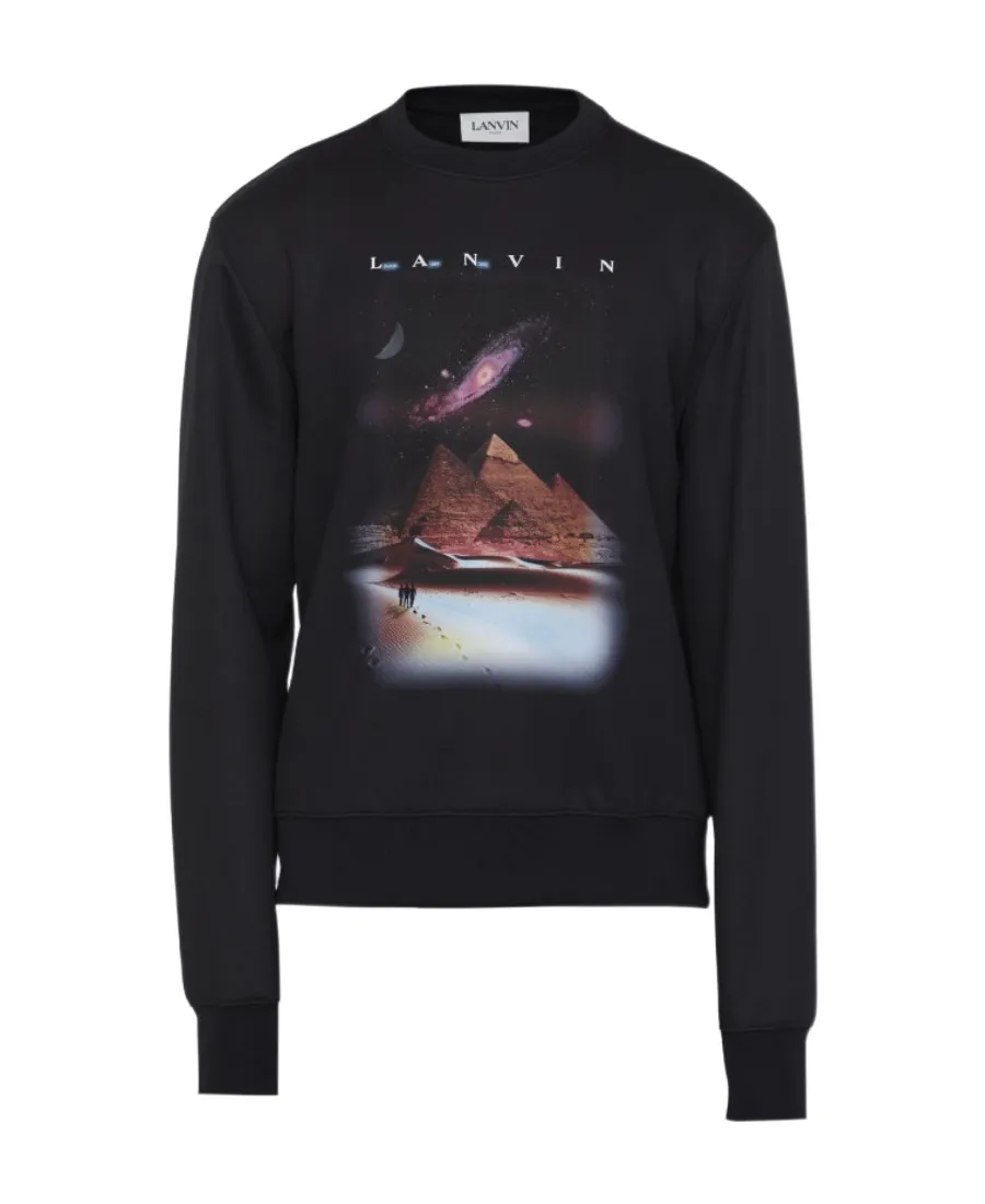 Logo-Print Detail Sweatshirt