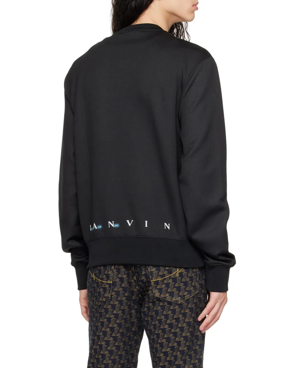 Logo-Print Detail Sweatshirt