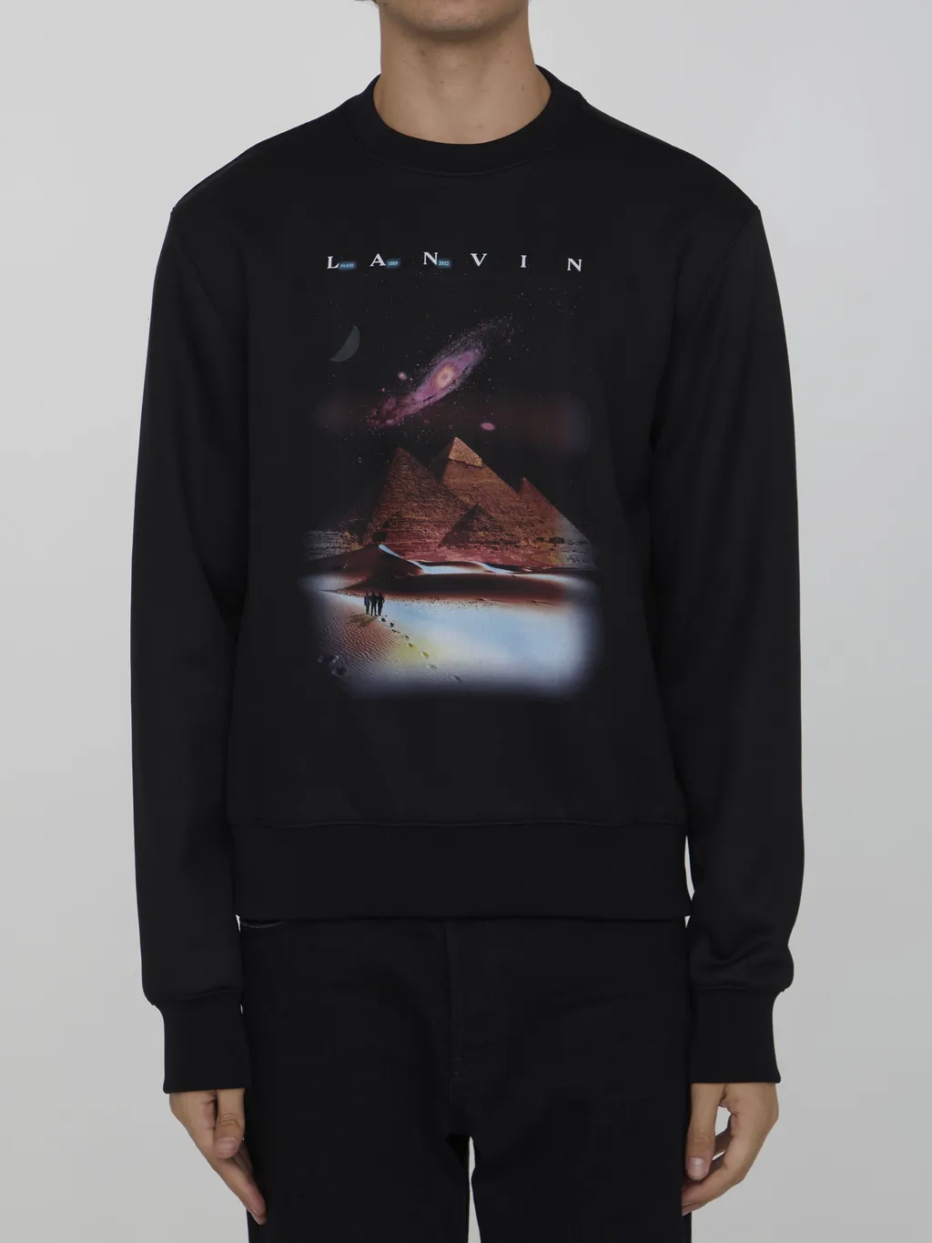 Logo-Print Detail Sweatshirt