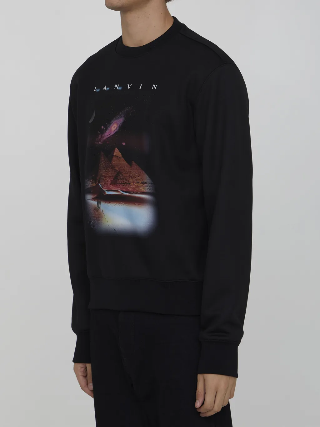 Logo-Print Detail Sweatshirt