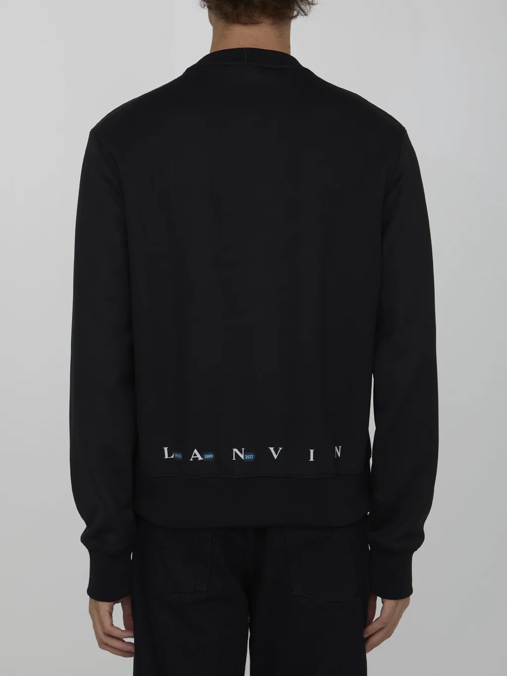 Logo-Print Detail Sweatshirt