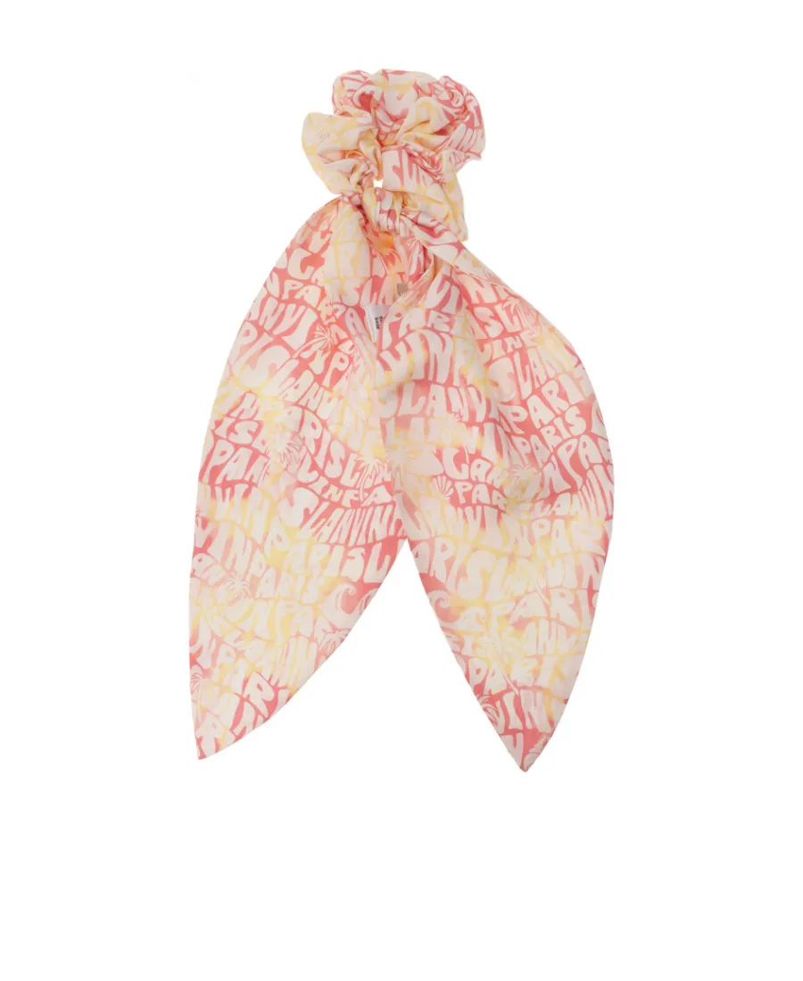 Logo-Pattern Scrunchie