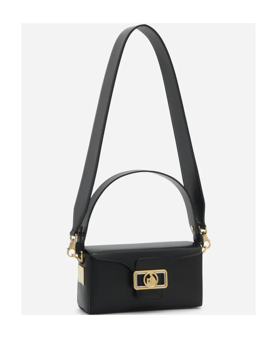 Logo Plaque Top Handle Bag