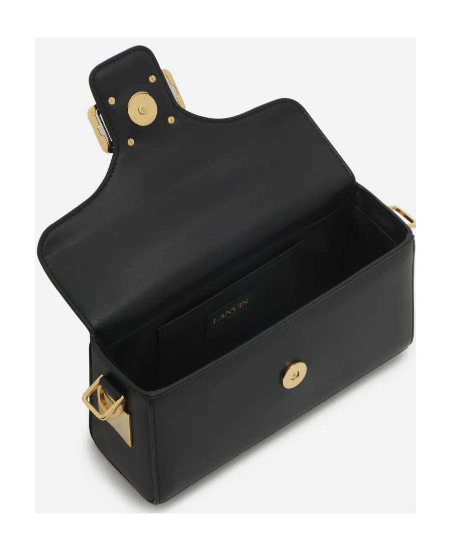 Logo Plaque Top Handle Bag