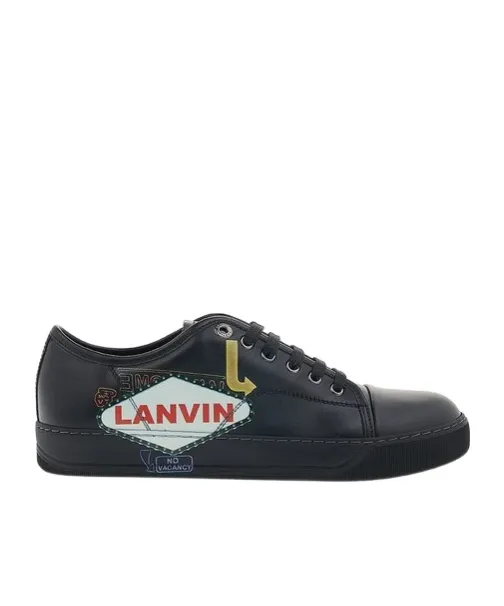 Logo-Print Low-Top Sneakers