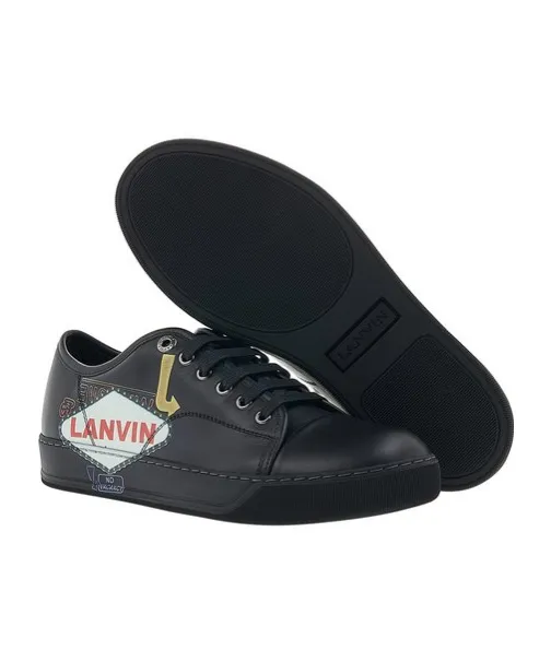 Logo-Print Low-Top Sneakers