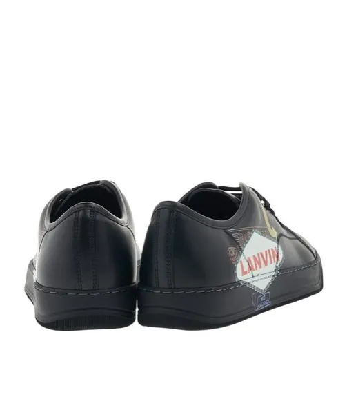Logo-Print Low-Top Sneakers