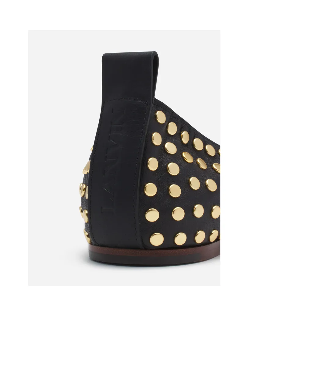 The Studded Ballerina Flats