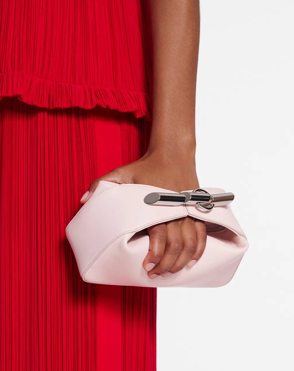Haute Sequence Zip-Up Clutch Bag