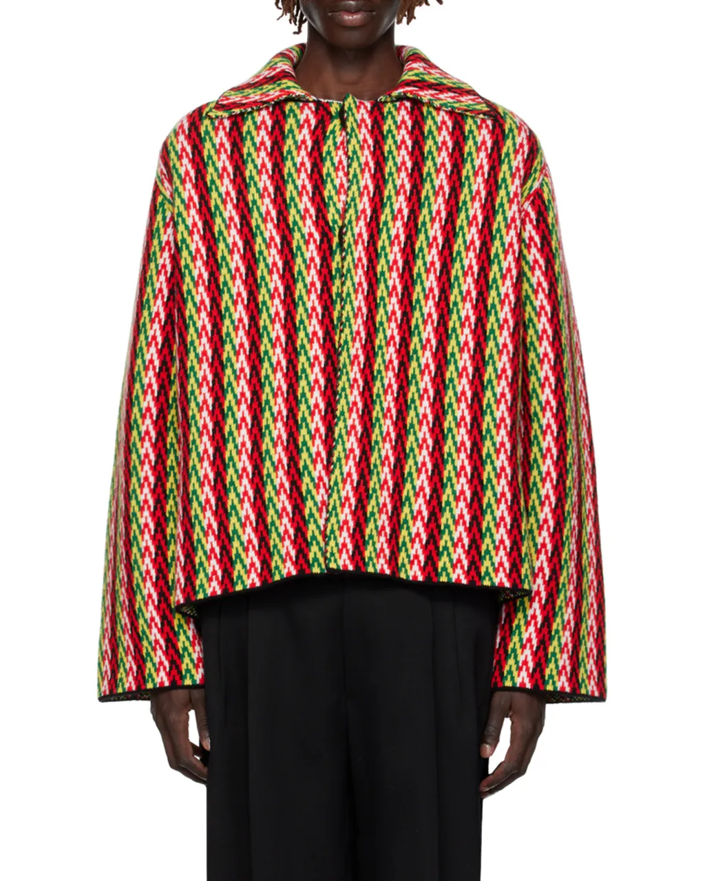 Curb Chevron Long Sleeved Jacket