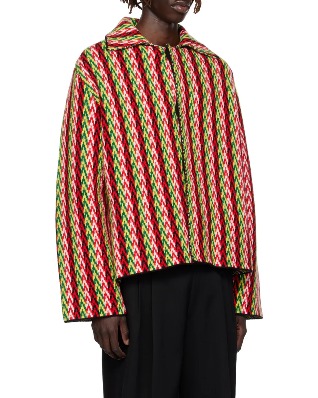 Curb Chevron Long Sleeved Jacket