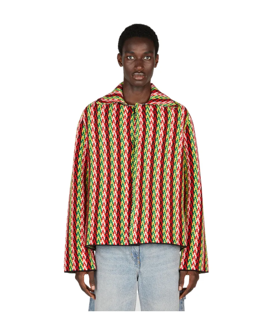 Curb Chevron Long Sleeved Jacket