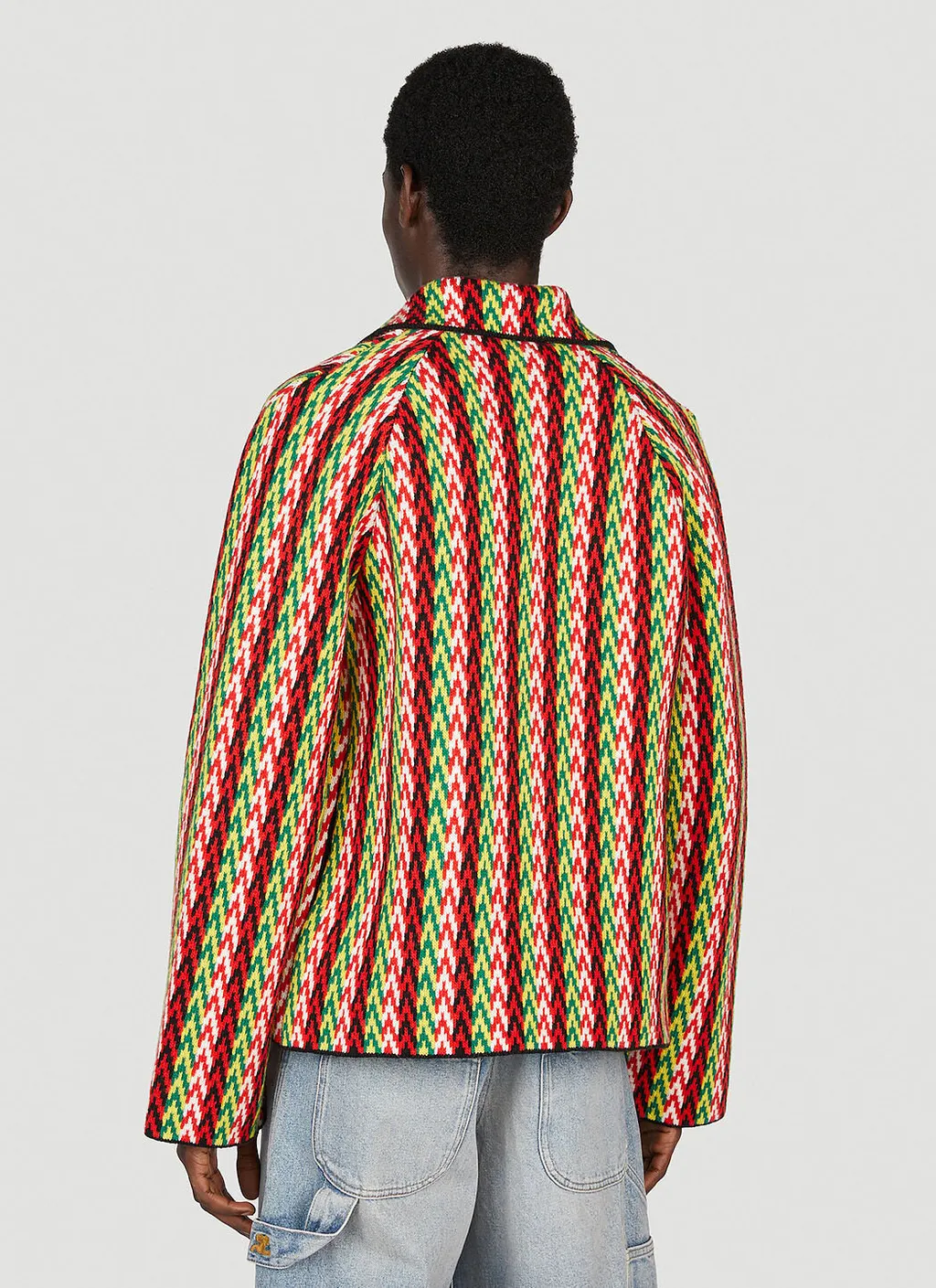 Curb Chevron Long Sleeved Jacket
