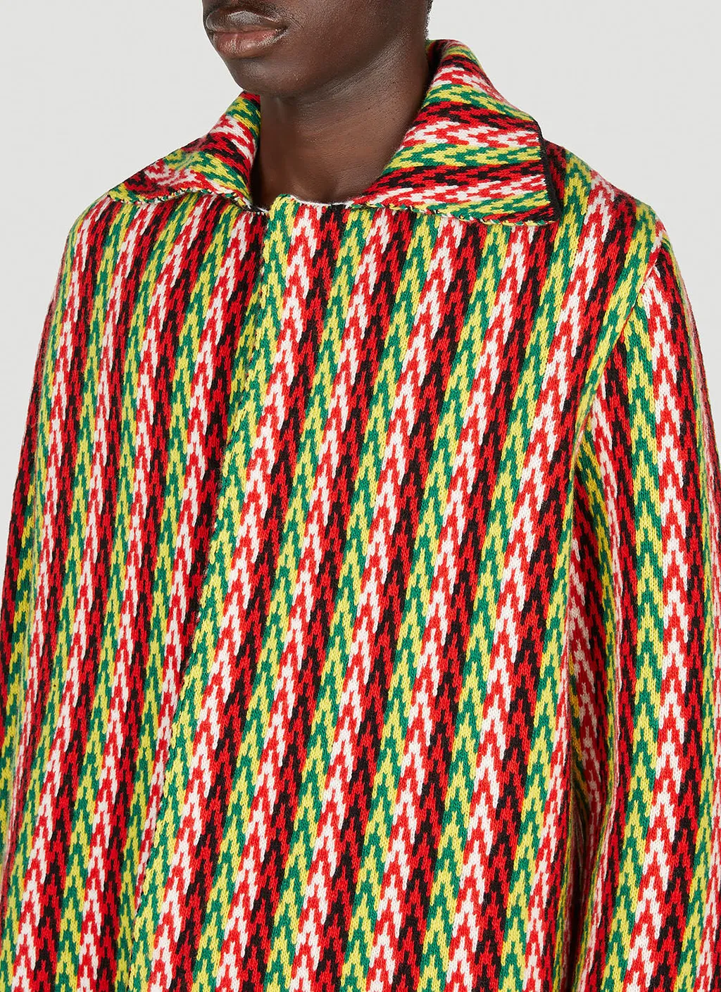 Curb Chevron Long Sleeved Jacket