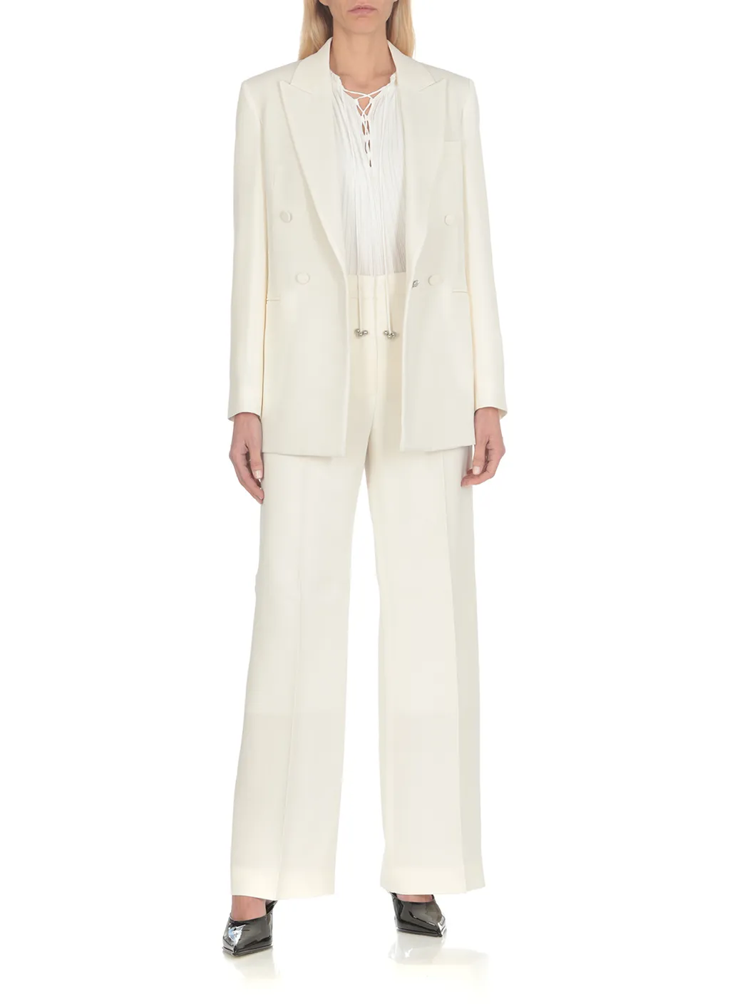 Dart Detailed Straight Leg Trousers
