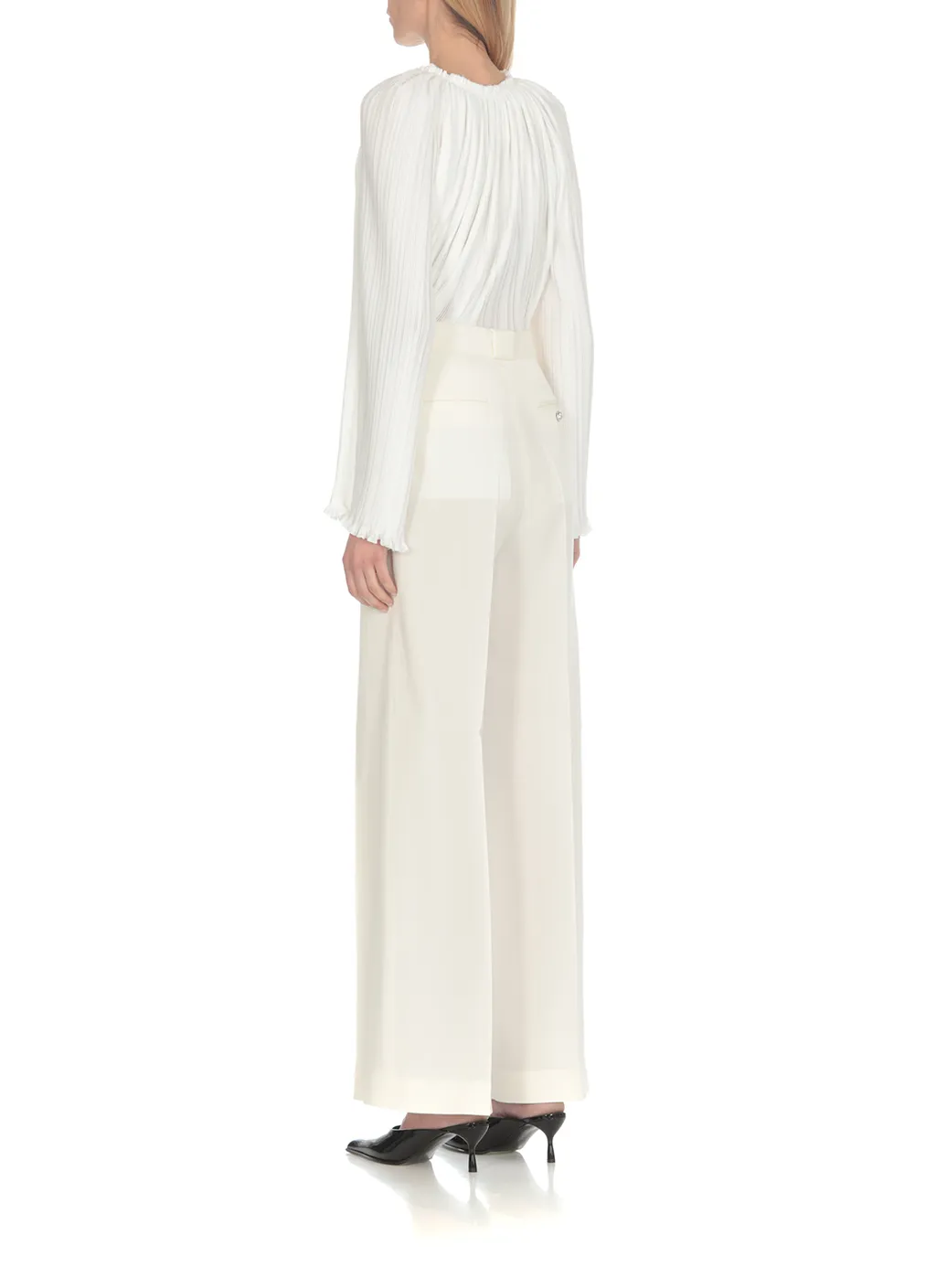 Dart Detailed Straight Leg Trousers