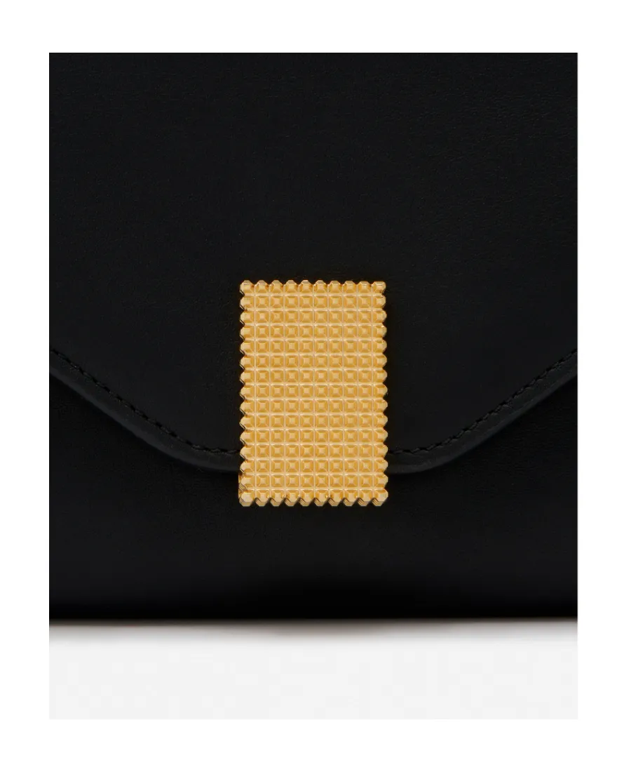 Polished Chained Shoulder Bag