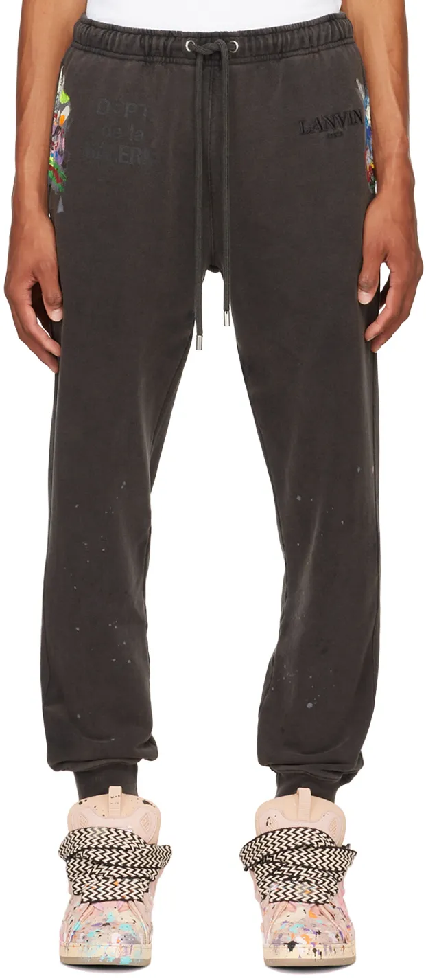 Gallery Dept. X Lanvin Logo Sweatpants