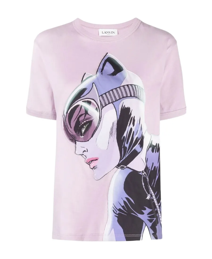 Graphic-Print Crew-Neck T-Shirt
