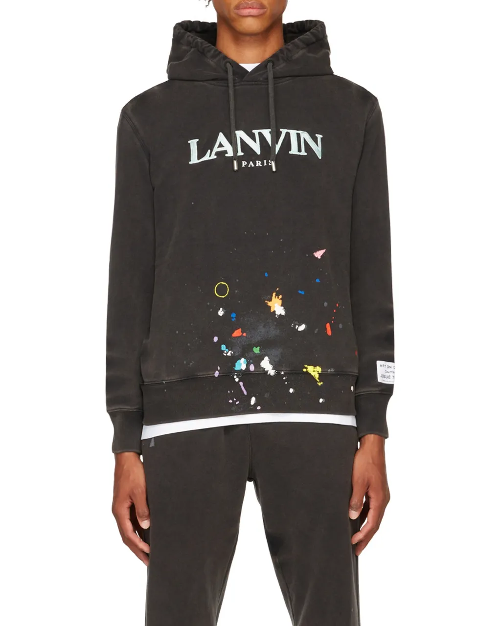 Logo-Print Pullover Hoodie