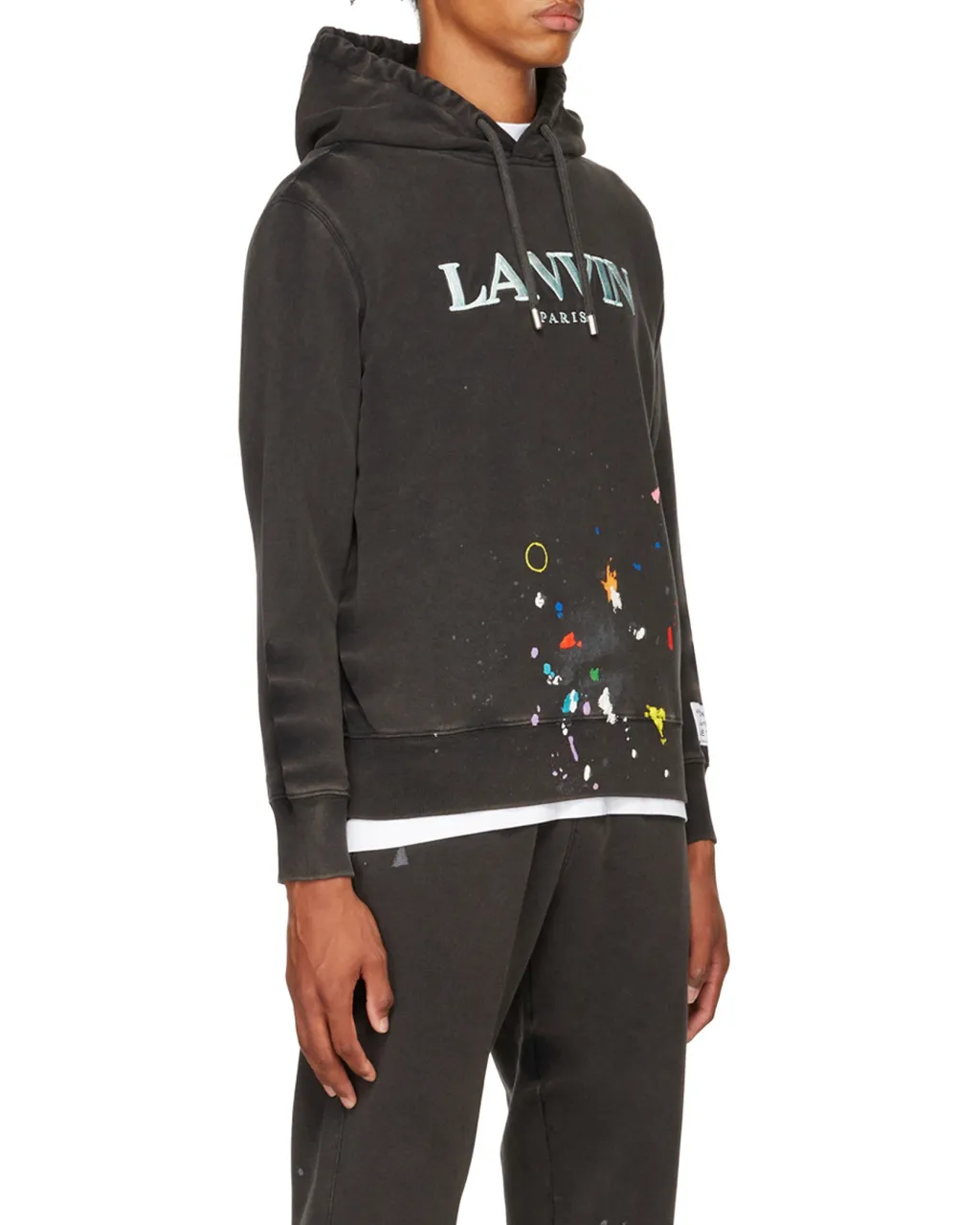 Logo-Print Pullover Hoodie