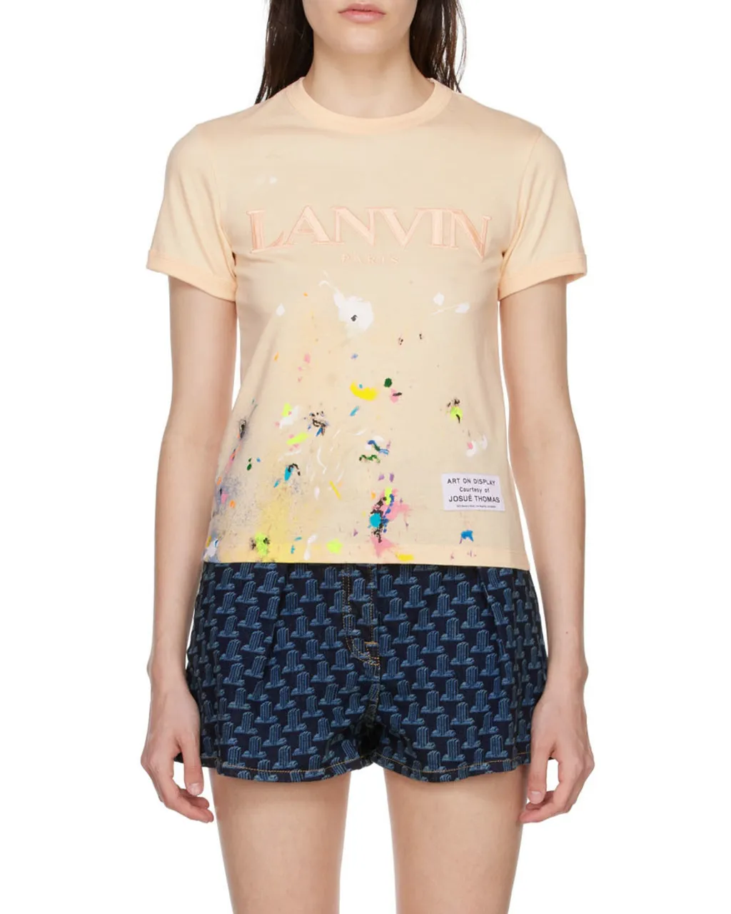 X Gallery Dept. Logo Embroidered T-Shirt