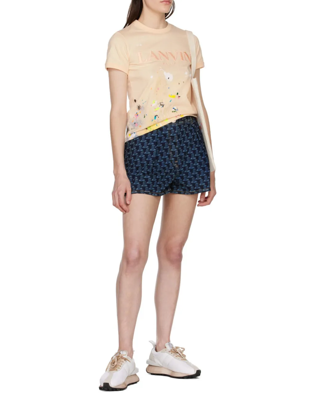 X Gallery Dept. Logo Embroidered T-Shirt