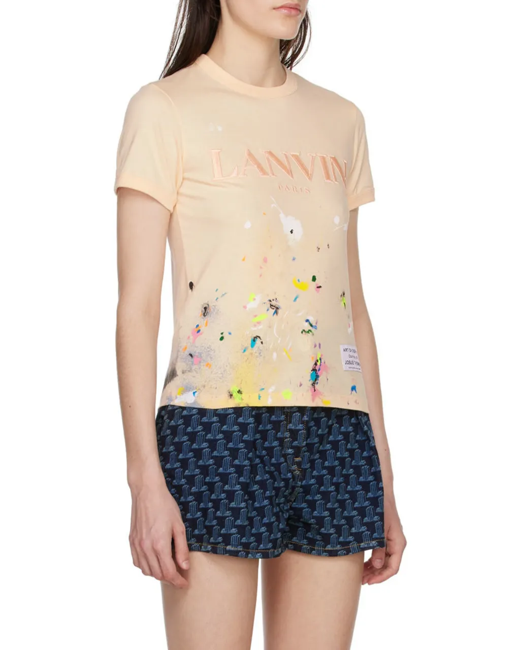 X Gallery Dept. Logo Embroidered T-Shirt