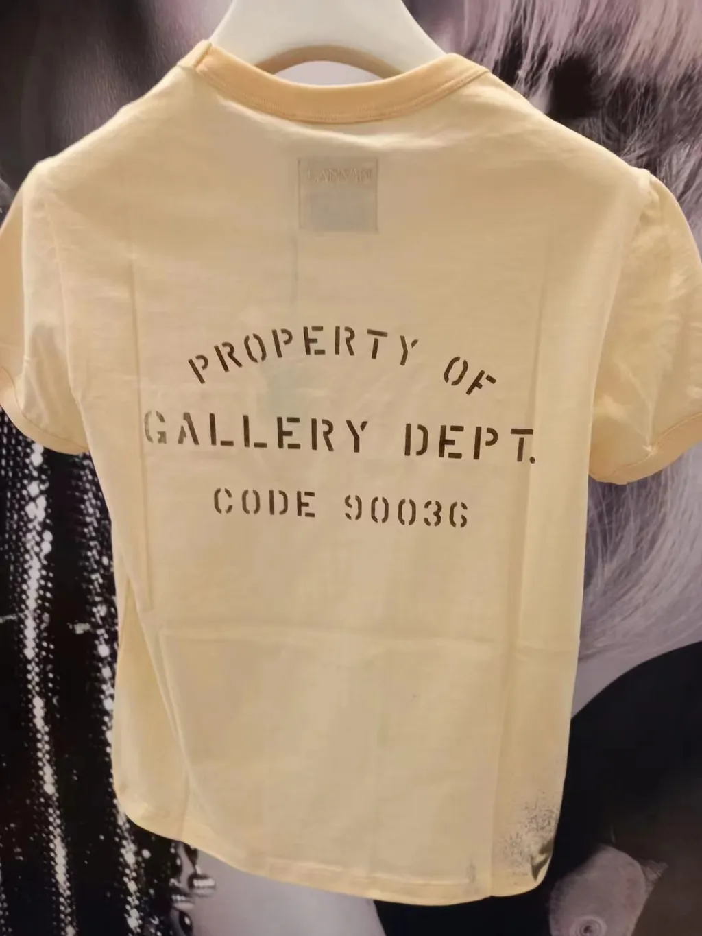 X Gallery Dept. Logo Embroidered T-Shirt