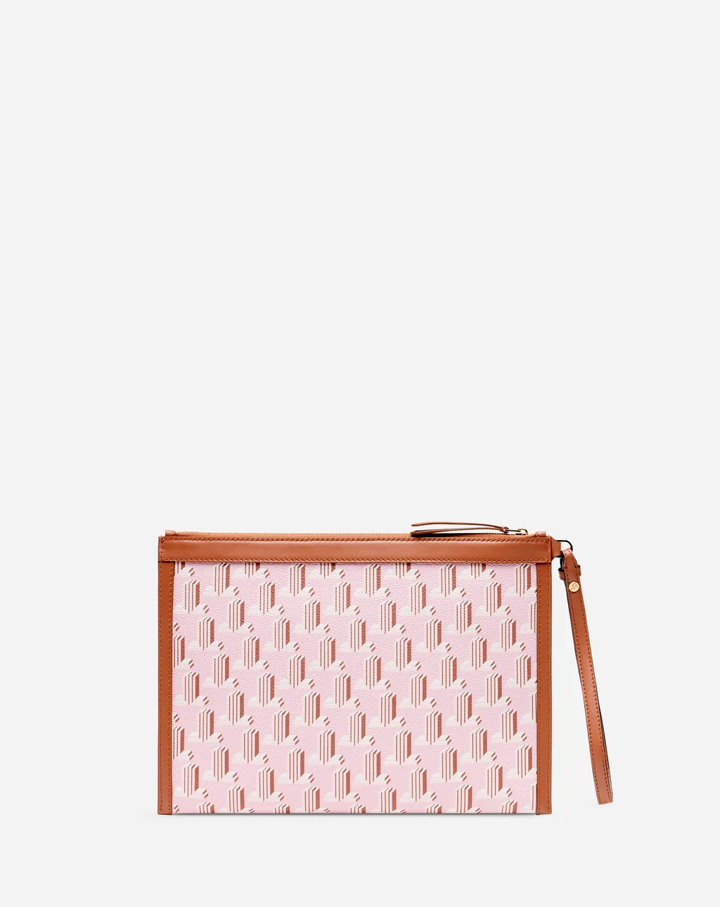 Monogram-Print Clutch